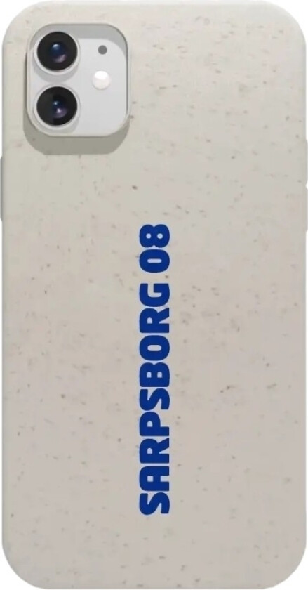 iPhone 11 Sarpsborg 08 komposterbart deksel, hvit