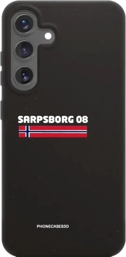Samsung Galaxy S25+ Sarpsborg 08 komposterbart deksel, svart