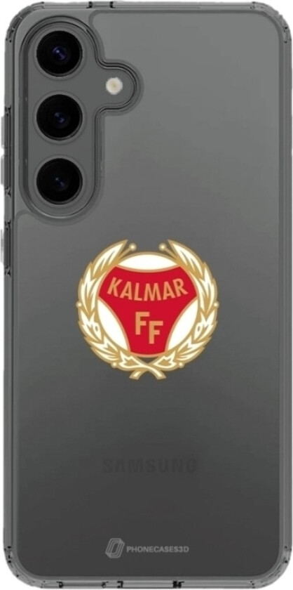 Samsung Galaxy S25+ Kalmar FF Clear case -mobildeksel, svart