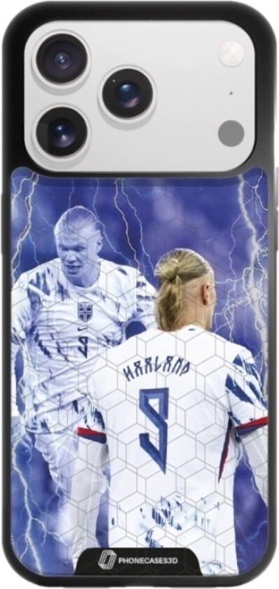 iPhone 17 Pro Norges Fotballforbund 3D mobildeksel, svart