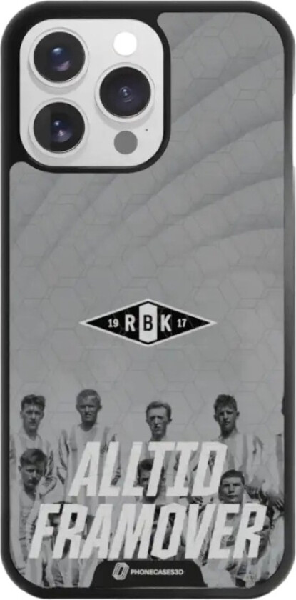 iPhone 16 Pro Max RBK 3D mobildeksel, svart