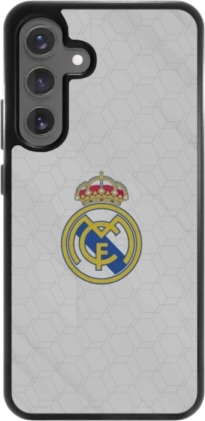 Samsung Galaxy S25+ Real Madrid 3D mobildeksel, svart