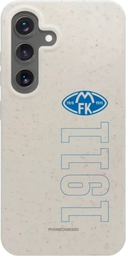 Samsung Galaxy S25 Molde FK komposterbart deksel, hvit