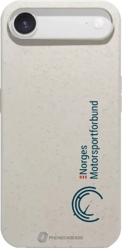 iPhone Air Norges Motorsportforbund komposterbart deksel, hvit