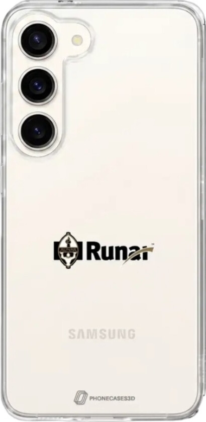 Samsung Galaxy S26 IL Runar Clear case -mobildeksel, hvit