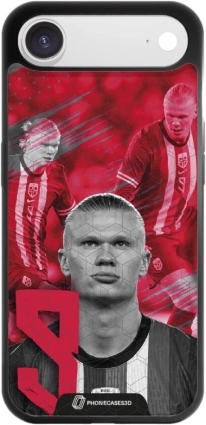 iPhone Air Norges Fotballforbund 3D mobildeksel, svart
