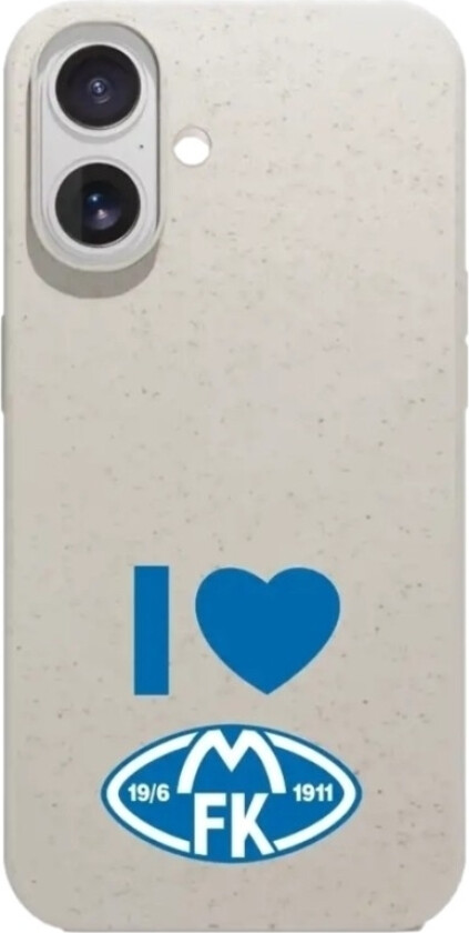 iPhone 17 Molde FK komposterbart deksel, hvit