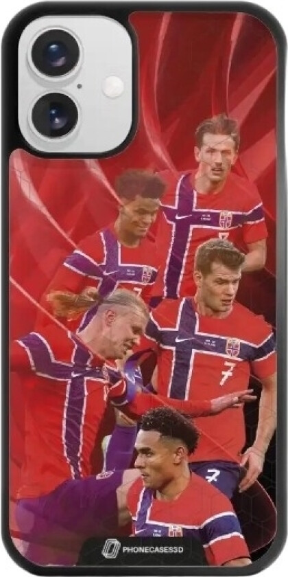iPhone 16 Plus Norges Fotballforbund 3D mobildeksel
