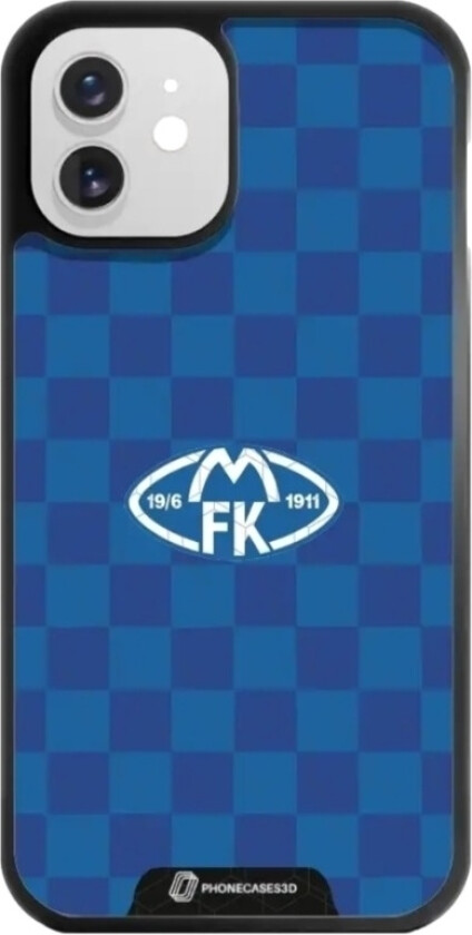 iPhone 12 Molde FK 3D mobildeksel, svart