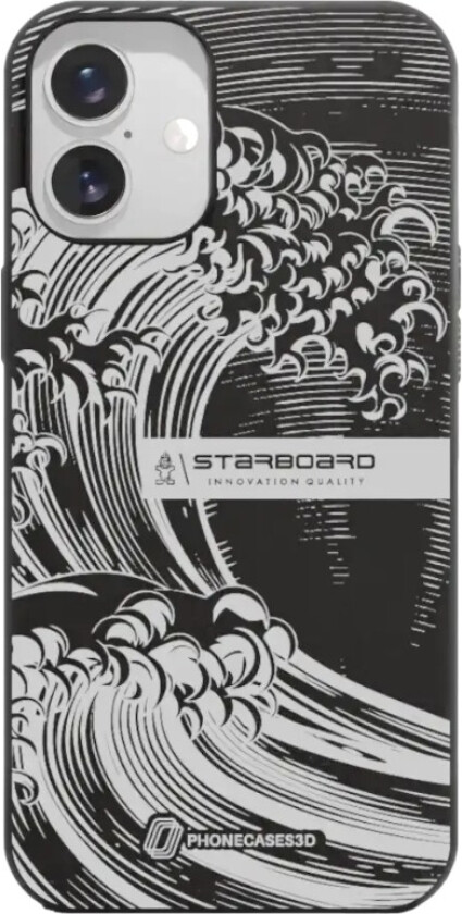 iPhone 16 Plus Starboard komposterbart deksel, svart