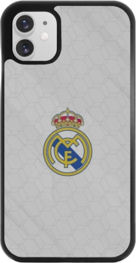 iPhone 11 Real Madrid 3D mobildeksel, svart