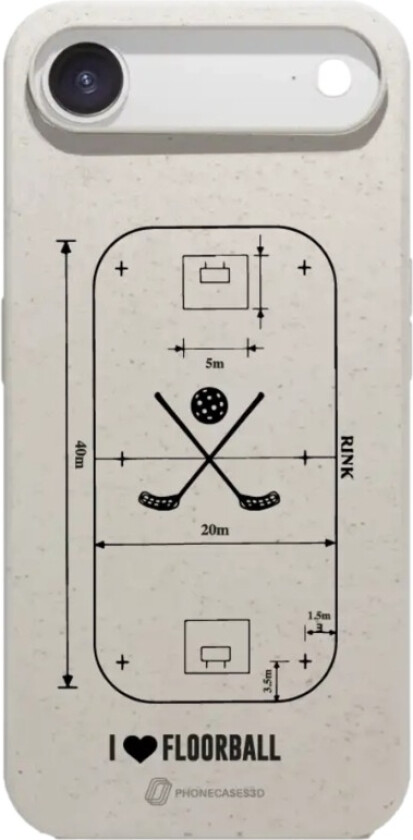 iPhone Air Pixbo IBK komposterbart deksel, hvit