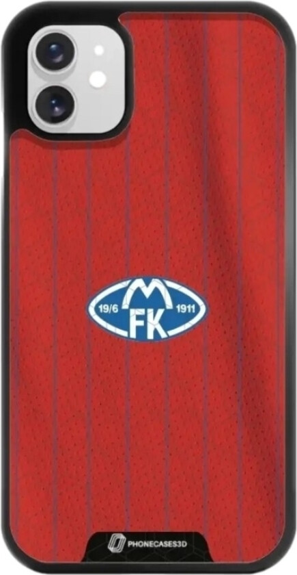 iPhone 11 Molde FK 3D mobildeksel, svart
