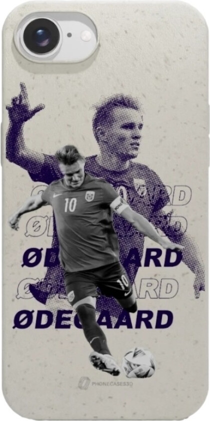 iPhone 16e Norges Fotballforbund komposterbart deksel, hvit