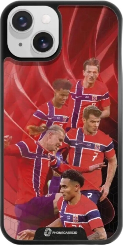 iPhone 14 Norges Fotballforbund 3D mobildeksel
