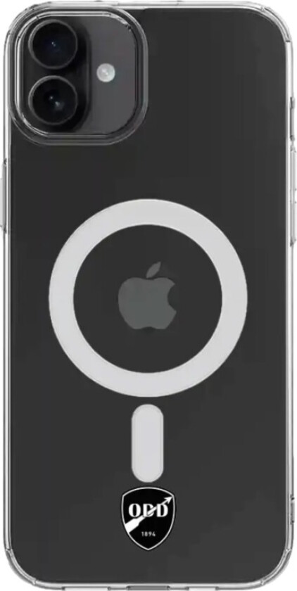 iPhone 16 Odds Ballklubb Clear case (MagSafe) -mobildeksel, svart