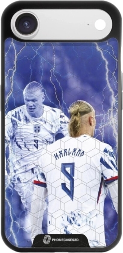 iPhone Air Norges Fotballforbund 3D mobildeksel, svart