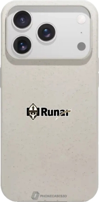 iPhone 17 Pro Max IL Runar komposterbart deksel, hvit