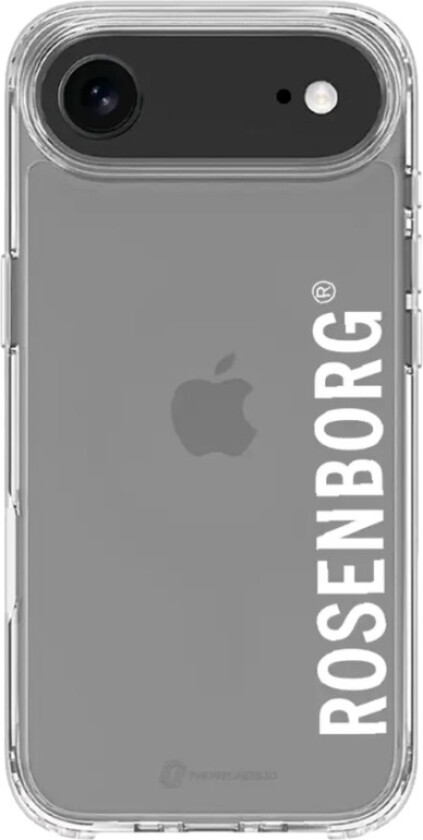 iPhone Air RBK Clear case -mobildeksel, svart