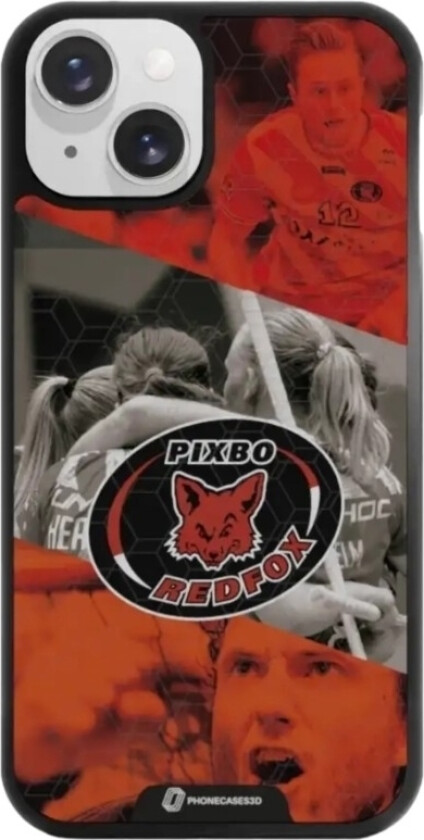 iPhone 14 Pixbo IBK 3D mobildeksel, svart