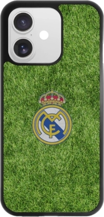 iPhone 17 Real Madrid 3D mobildeksel, svart