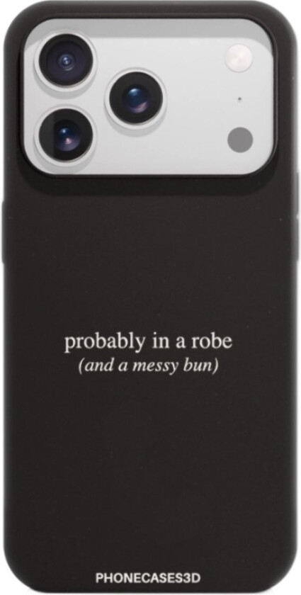 iPhone 17 Pro Marit Bakkli komposterbart deksel, svart
