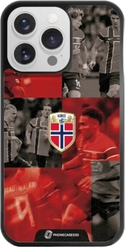 iPhone 13 Pro Norges Fotballforbund 3D mobildeksel