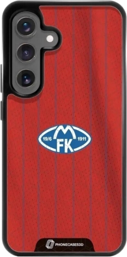 Samsung Galaxy S25 Molde FK 3D mobildeksel, svart