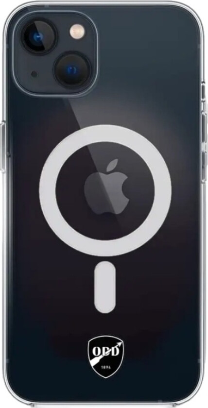 iPhone 13 Odds Ballklubb Clear case (MagSafe) -mobildeksel, svart