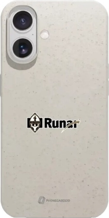 iPhone 17 IL Runar komposterbart deksel, hvit