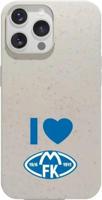 iPhone 14 Pro Molde FK komposterbart deksel, hvit