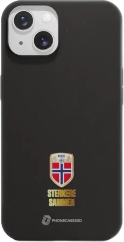 iPhone 13 Norges Fotballforbund komposterbart deksel, svart