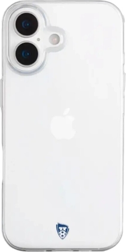 iPhone 17 Sarpsborg 08 Clear case -mobildeksel, hvit