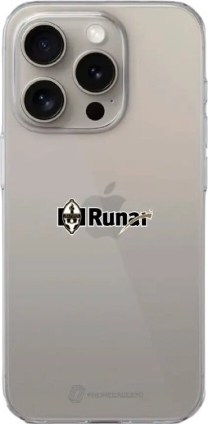 iPhone 16 Pro Max IL Runar Clear case -mobildeksel, hvit