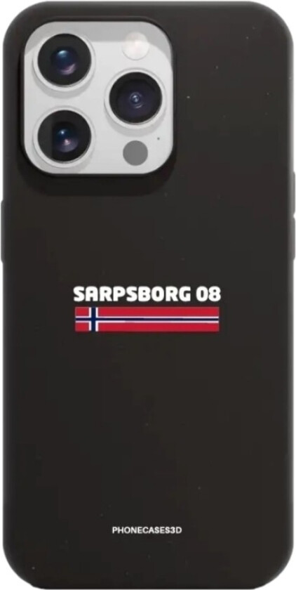 iPhone 16 Pro Sarpsborg 08 komposterbart deksel, svart