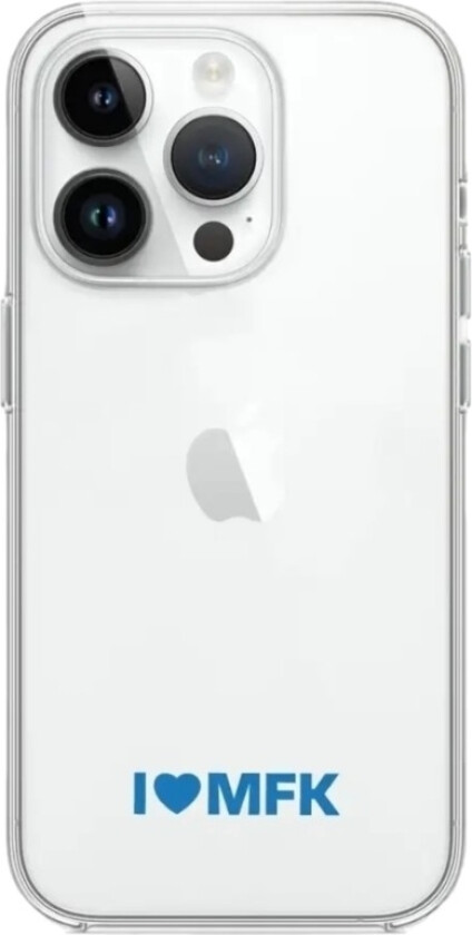 iPhone 13 Pro Molde FK Clear case -mobildeksel, hvit