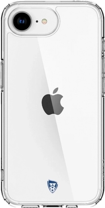 iPhone 16e Sarpsborg 08 Clear case -mobildeksel, hvit