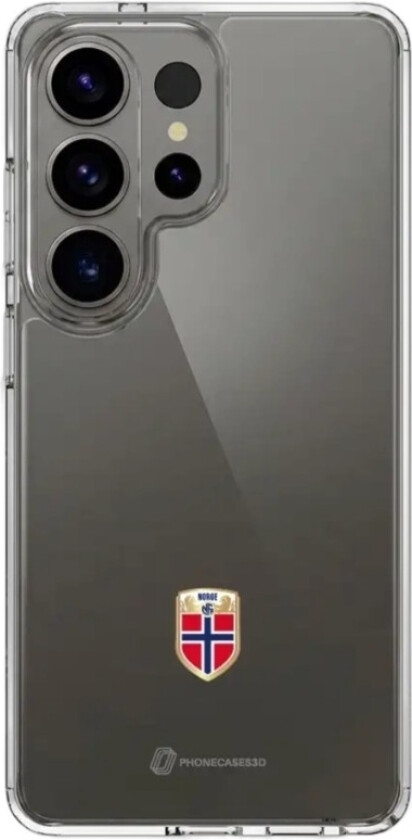 Samsung Galaxy S26 Ultra Norges Fotballforbund Clear case -mobildeksel, svart