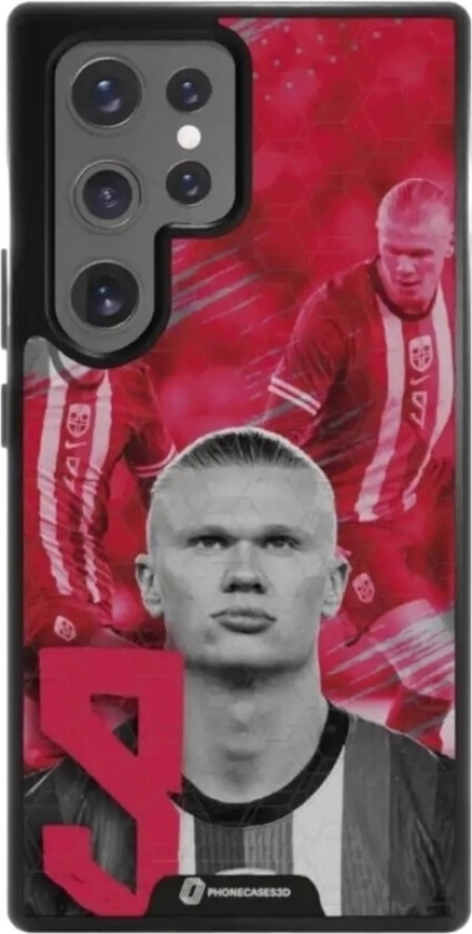 Samsung Galaxy S25 Ultra Norges Fotballforbund 3D mobildeksel, svart