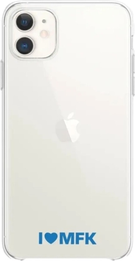iPhone 11 Molde FK Clear case -mobildeksel, hvit