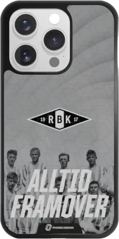 iPhone 16 Pro RBK 3D mobildeksel, svart