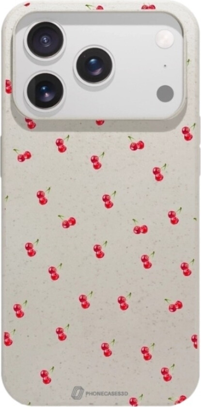 iPhone 17 Pro Max Martine Halvorsen komposterbart deksel, hvit