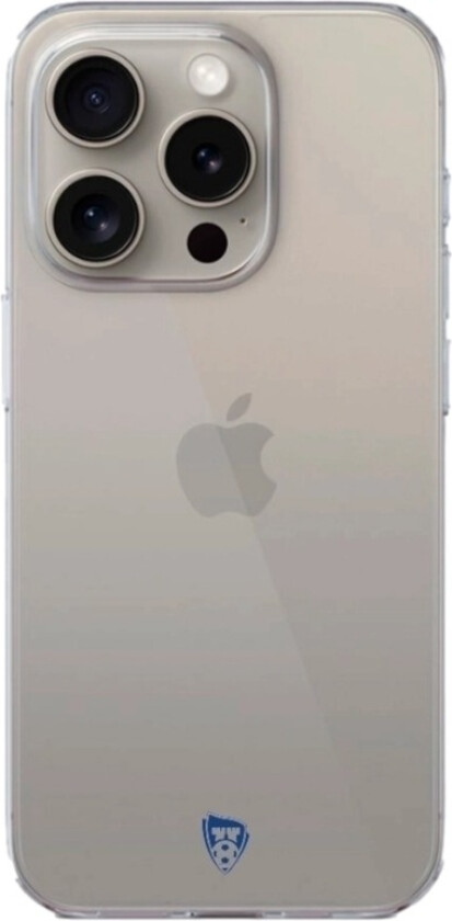 iPhone 15 Pro Sarpsborg 08 Clear case -mobildeksel, hvit