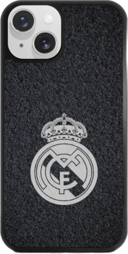 iPhone 14 Real Madrid 3D mobildeksel, svart