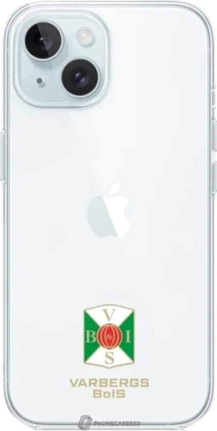 iPhone 15 Varbergs BoIS Clear case -mobildeksel, hvit