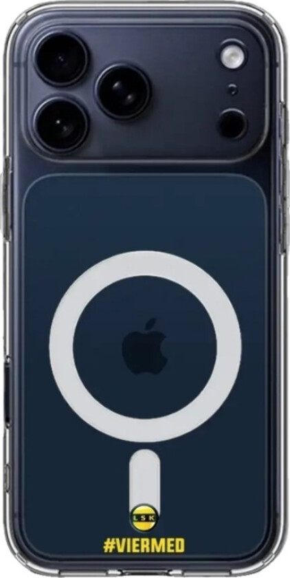 iPhone 17 Pro Lillestrøm SK Clear case (MagSafe) -mobildeksel, svart