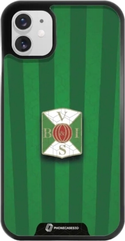 iPhone 11 Varbergs BoIS 3D mobildeksel, svart