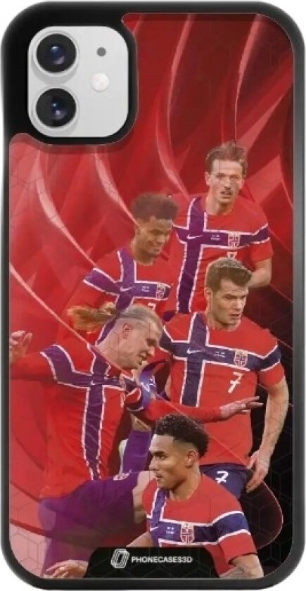 iPhone 11 Norges Fotballforbund 3D mobildeksel