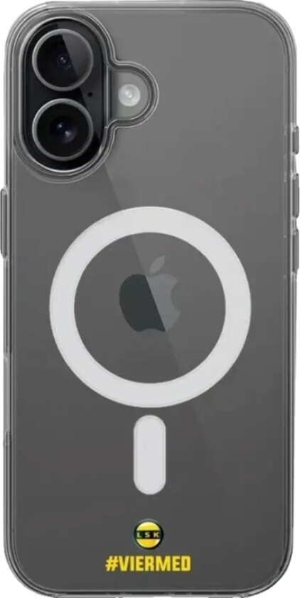iPhone 17 Lillestrøm SK Clear case (MagSafe) -mobildeksel, svart
