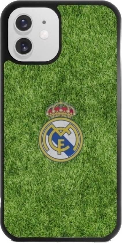 iPhone 12 Real Madrid 3D mobildeksel, svart